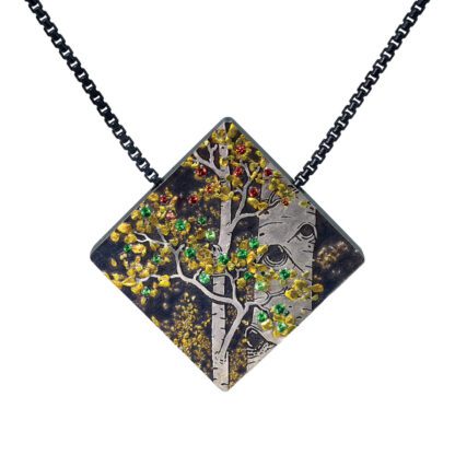 P930 'Aspen Duet' Pendant