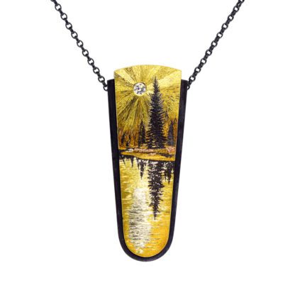 P987 'Mirror Lake' Pendant