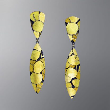 E826 'Aspen Leaves Connecting to Earth' Earrings