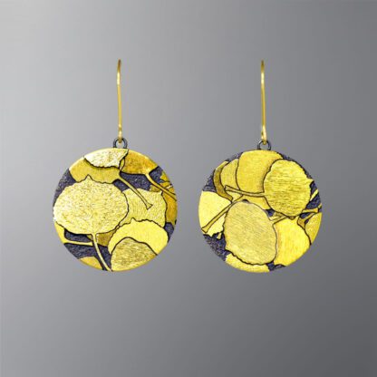 E829 'Aspen Leaves Connecting to Earth' Earrings