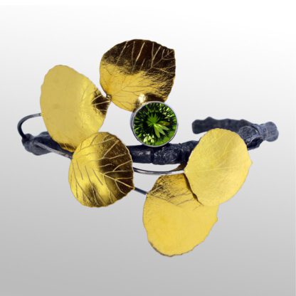 B201 Quaking Aspens Cuff Style Bracelet