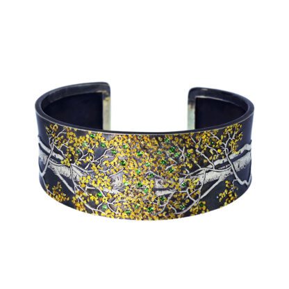 B206 Cuff Style 'Aspen Duet Dance' Bracelet