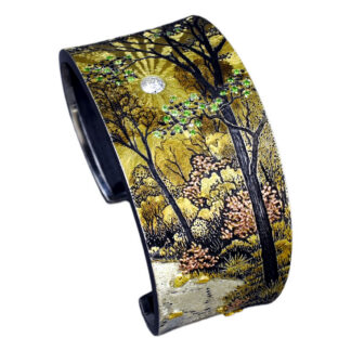 B264 Cuff style bracelet “Inspired by Sonoita Creek”