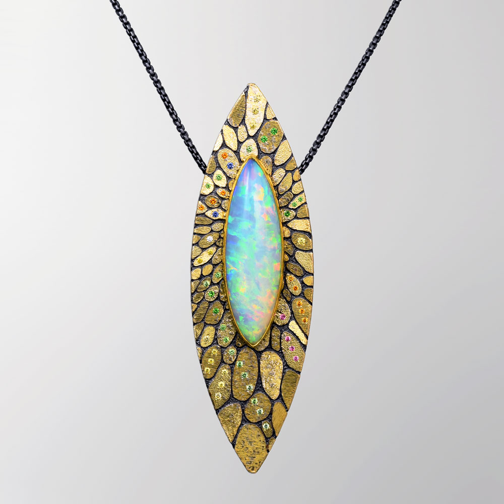 PB232 Pendant Brooch Combination “Expanding - Facetnating”