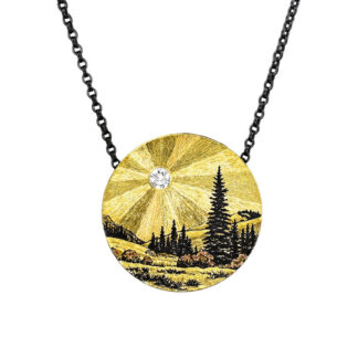P171 Rocky Mountain Memories Pendant