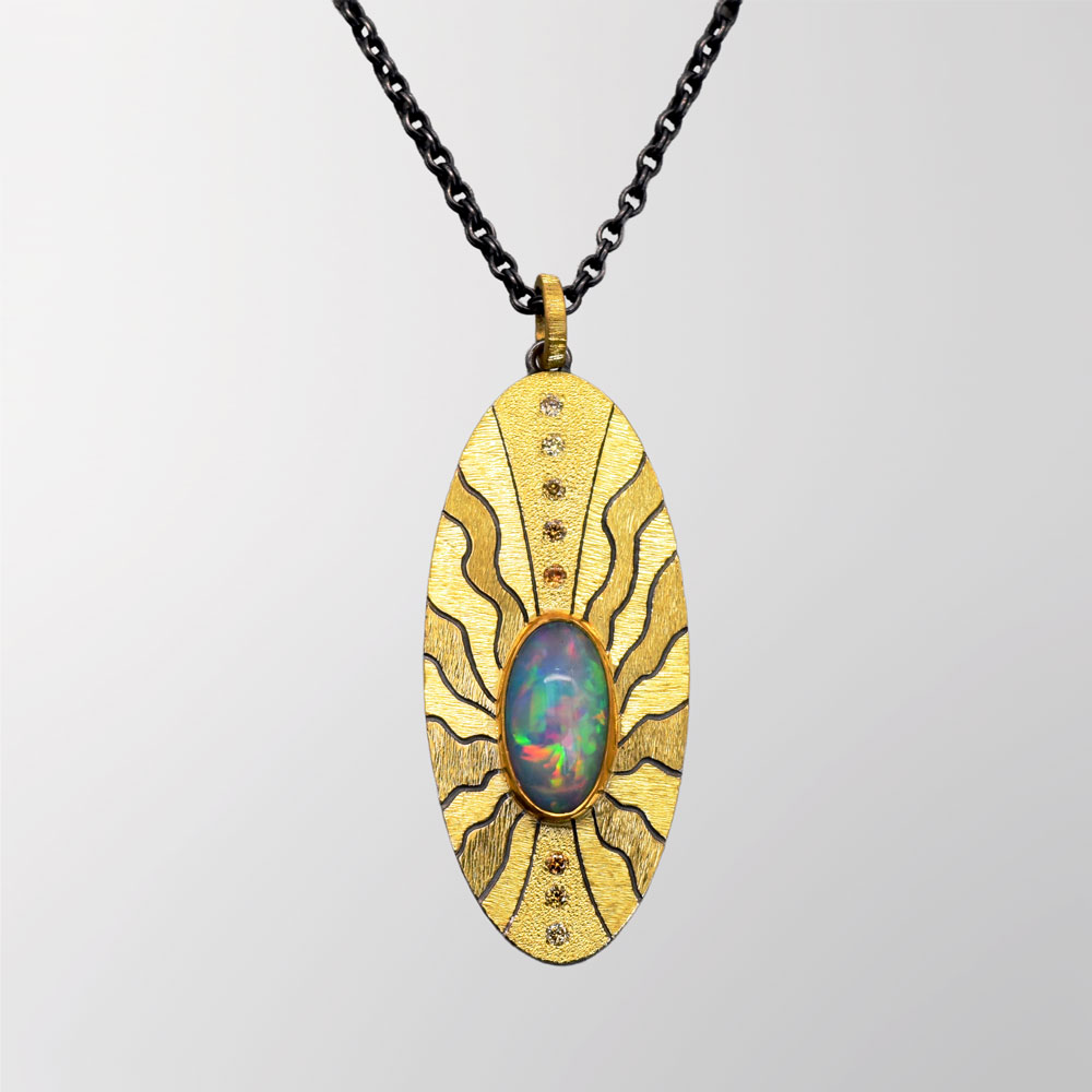 P192 Pendant “Radial - Abstract”